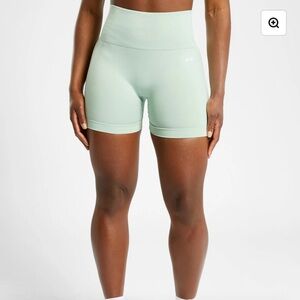 AYBL spring green marl empower shorts